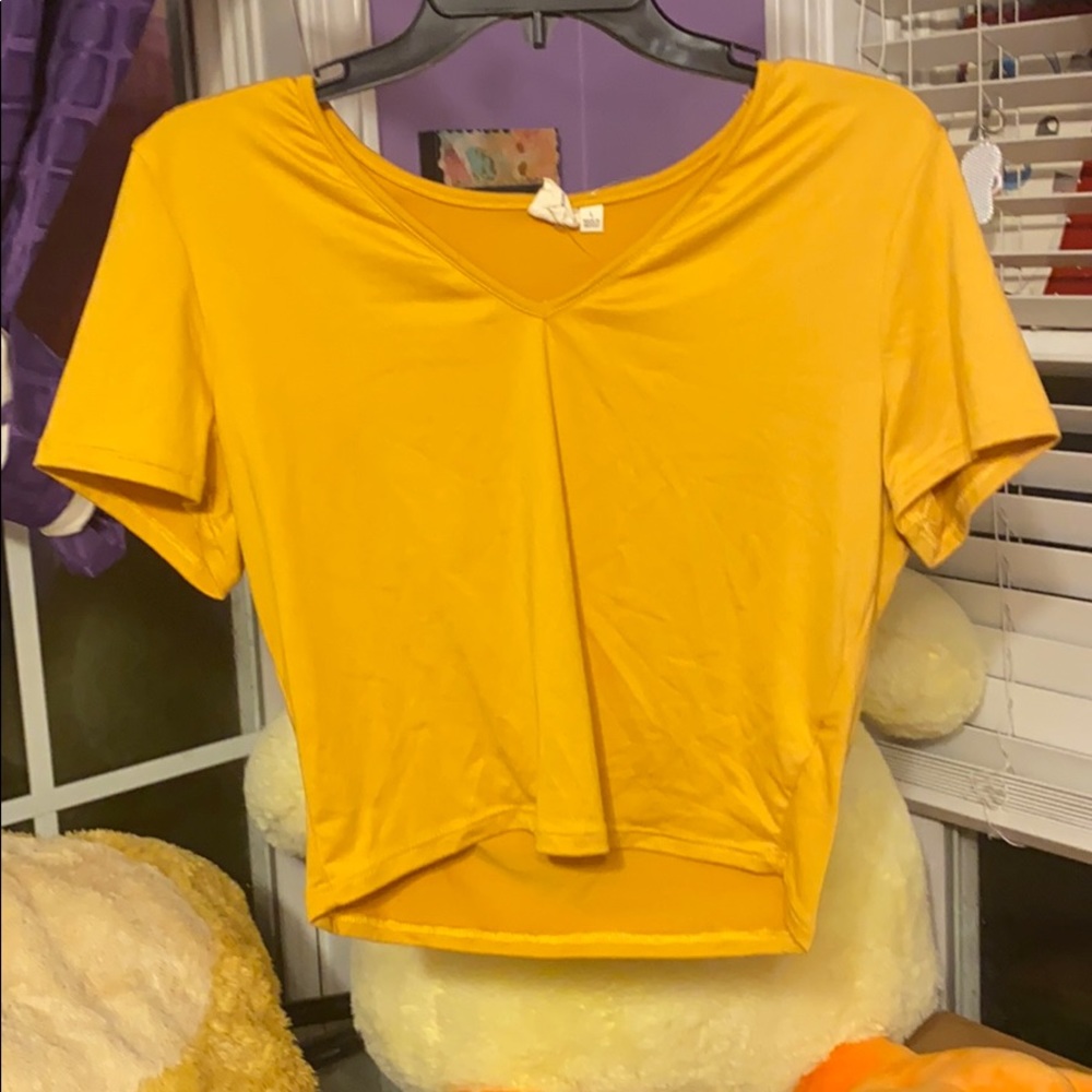 Dusty yellow T-shirt